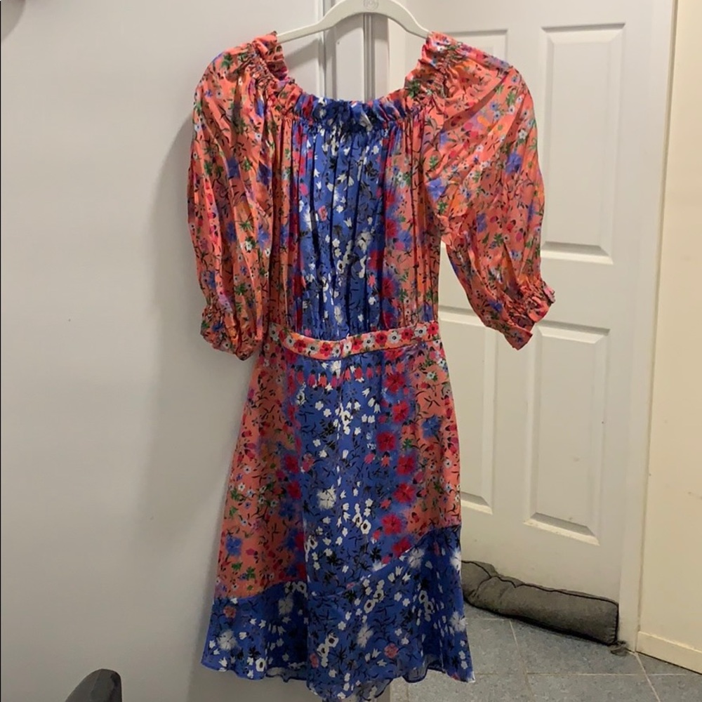 NEW w/tags Saloni Grace Mini Dress Foxglove Meadow